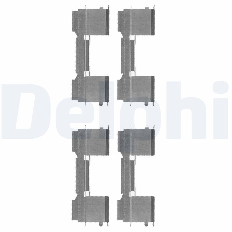 Accessory Kit, disc brake pad DELPHI LX0478