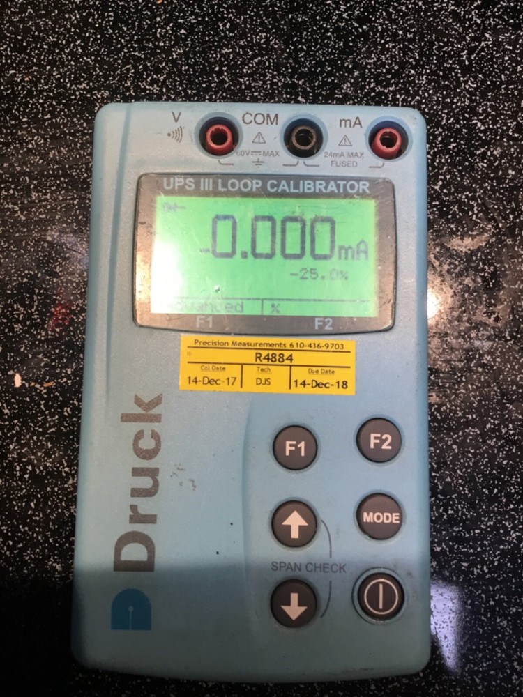 Druck UPS-II Loop Calibrator