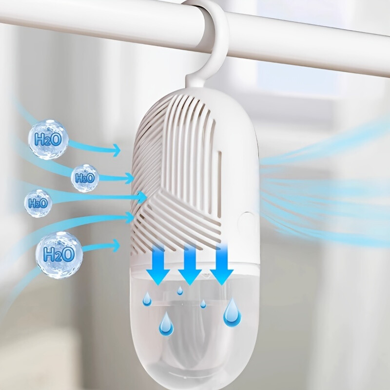 6-Piece ABS Plastic Hanging Dehumidifier Set
