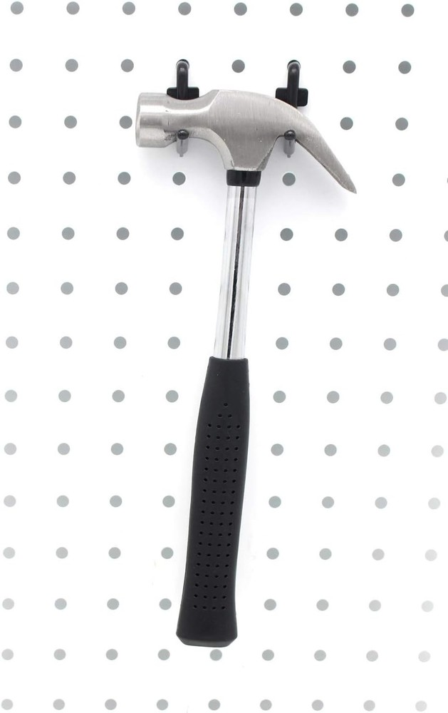 Space-Saving 100PK L-Style Pegboard Hooks - Easy Install, Weight Capacity 100kg