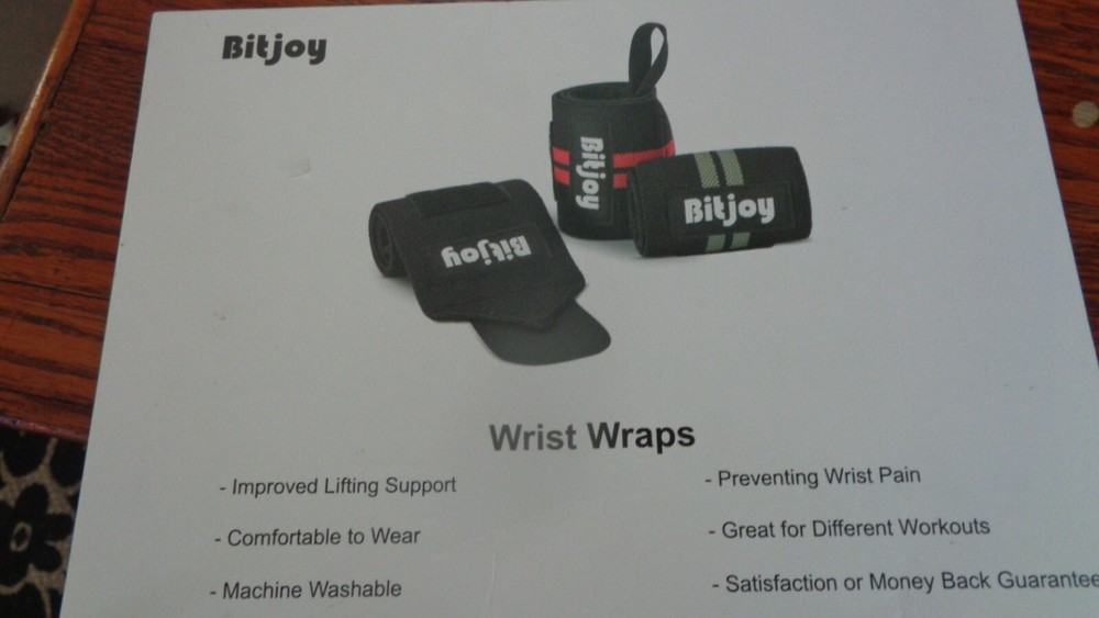 BITJOY WRIST WRAPS RED