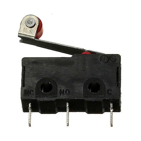 10pcs Micro Limit Switch Roller Lever 5A 125V Open Close Switch