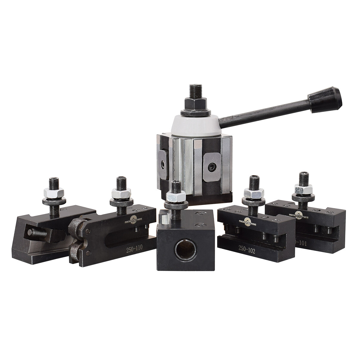 PISTON TYPE QUICK CHANGE TOOLPOST SET AXA 250-100 TOOL POST SET, FREE SHIPPING!