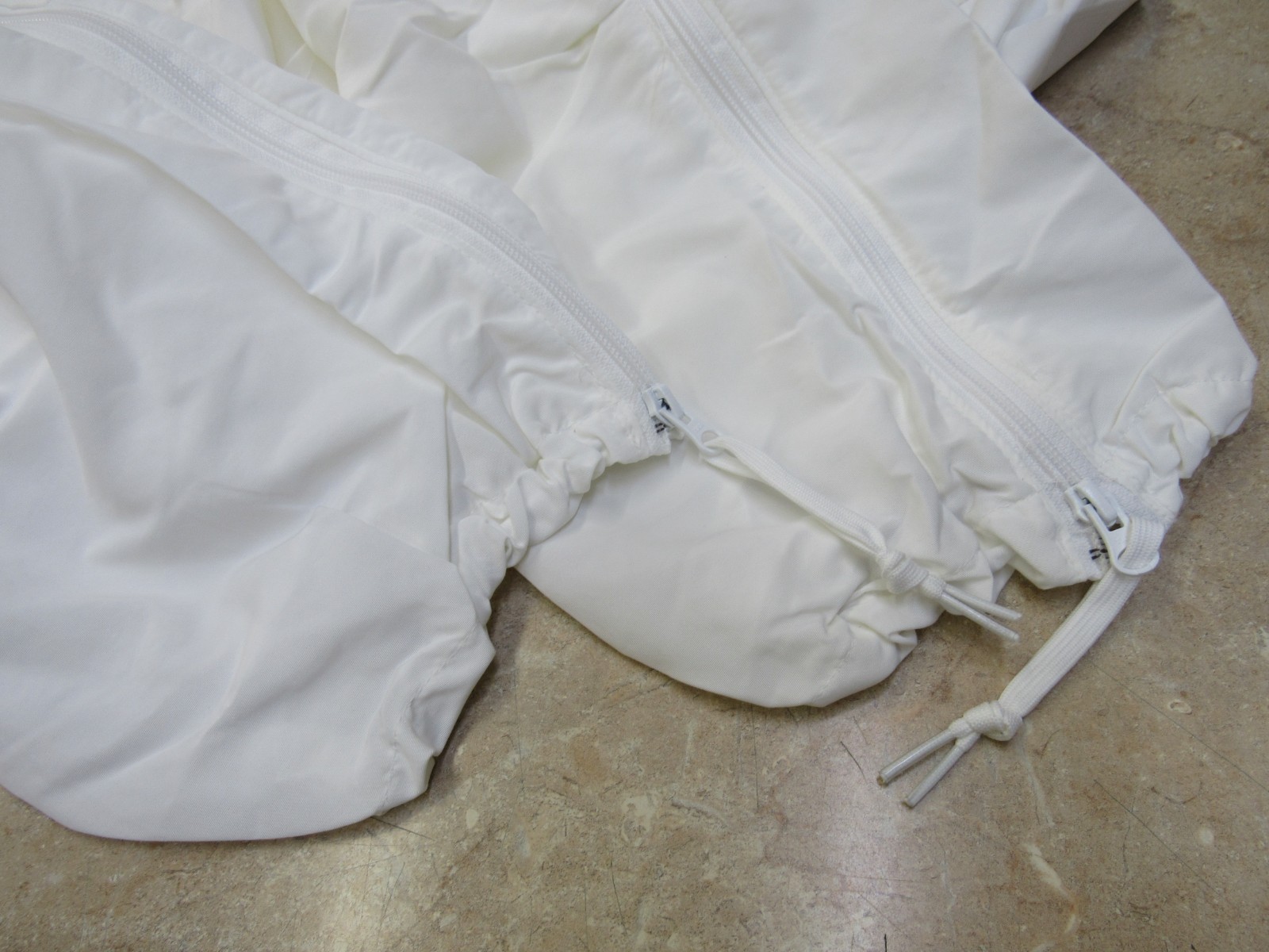 US GI Snow Camo Trousers Pants White Nylon Large Reg Tennier Industries 2018 NOS