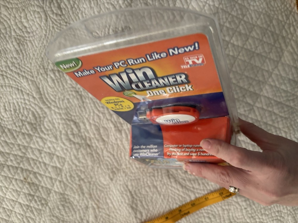 Win Cleaner USB-One Click, Fast & Easy Computer Clean,Optimize, Repair NEW