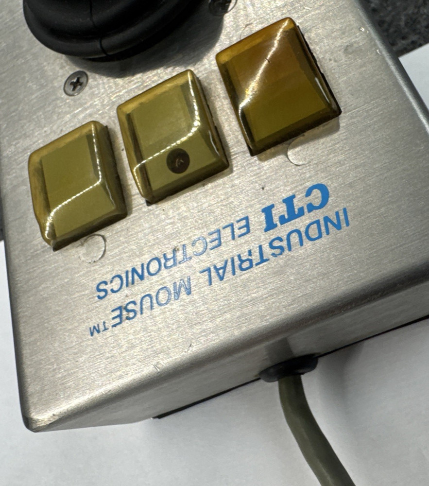 CTI Electronics M20190-MSOF Industrial Mouse Pointer Joystick Vintage Serial db9