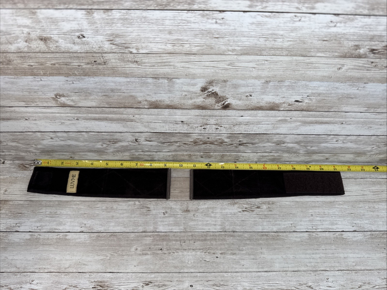 LUVME Adjustable Wig Grip Band Non-Slip Soft Velvet, Keeps Wig In Place, Brown