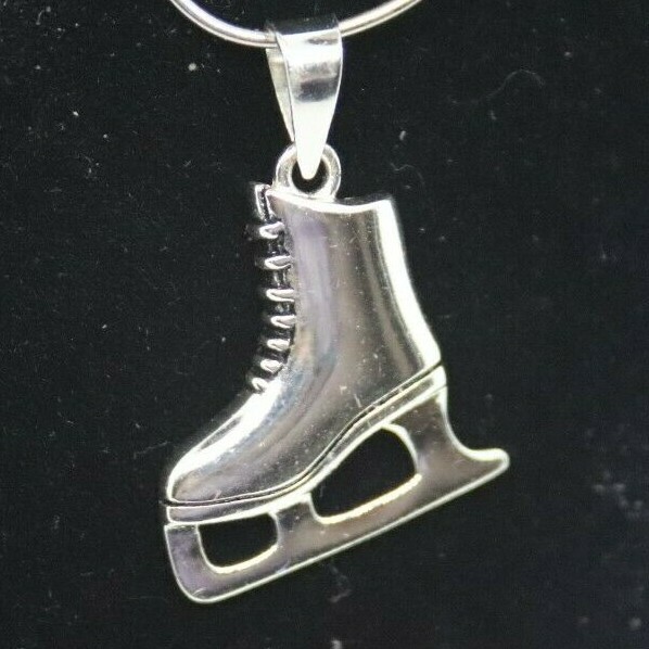 Sterling Silver Ice Skate Charm