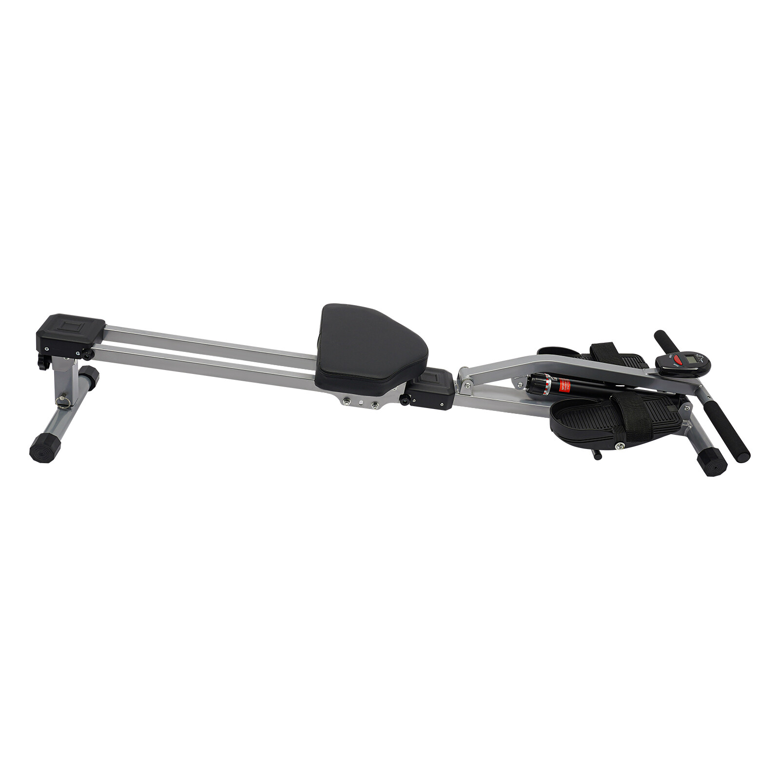 Home Rowing Foldable Rowing Exercise Machine Hydraulic Rowing Machine LED Meter