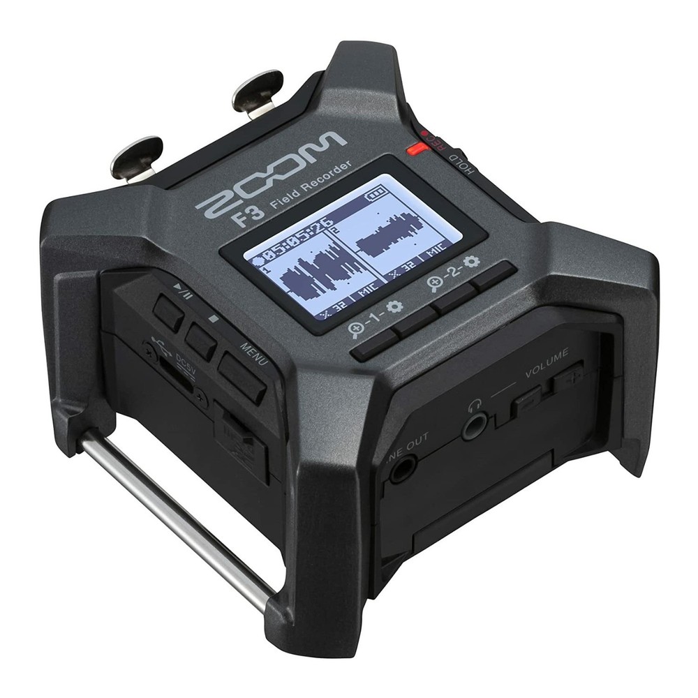 Zoom F3 Handheld Field Recorder MultiTrack with 32-Bit Float Technology