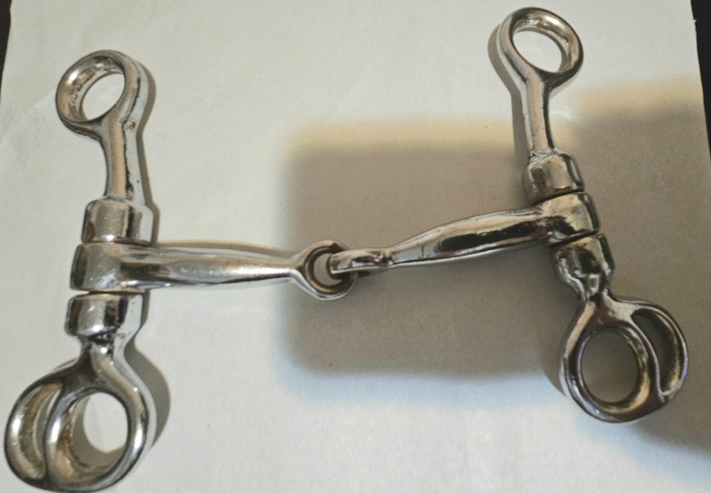 Tom Thumb Western Shanked Snaffle Bit Lightly Used Korea