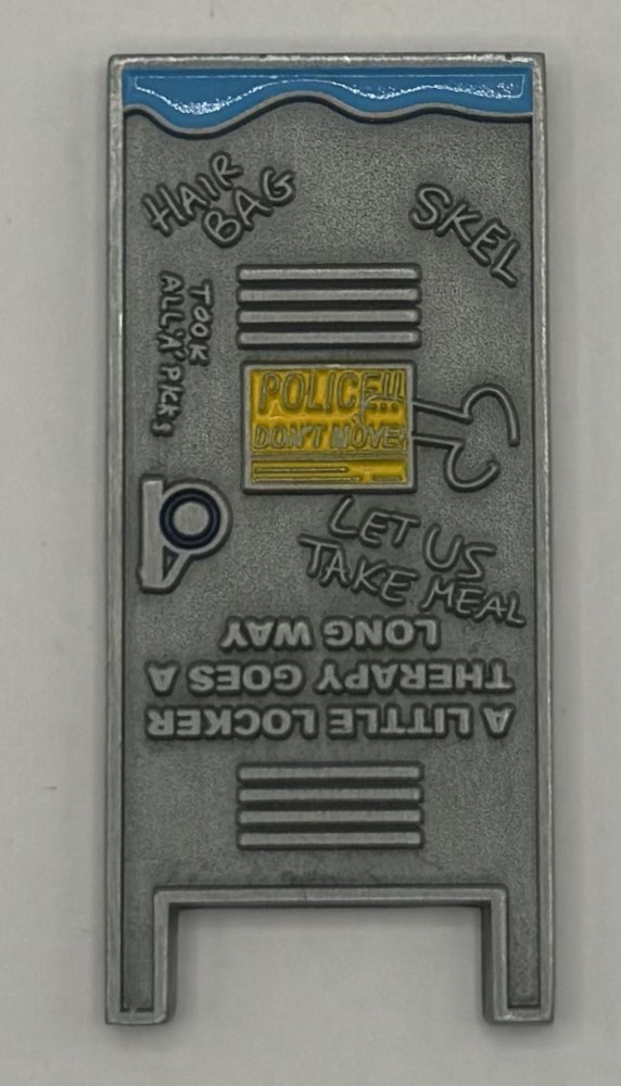 NYPD Locker Inspection Task Force Challenge Coin