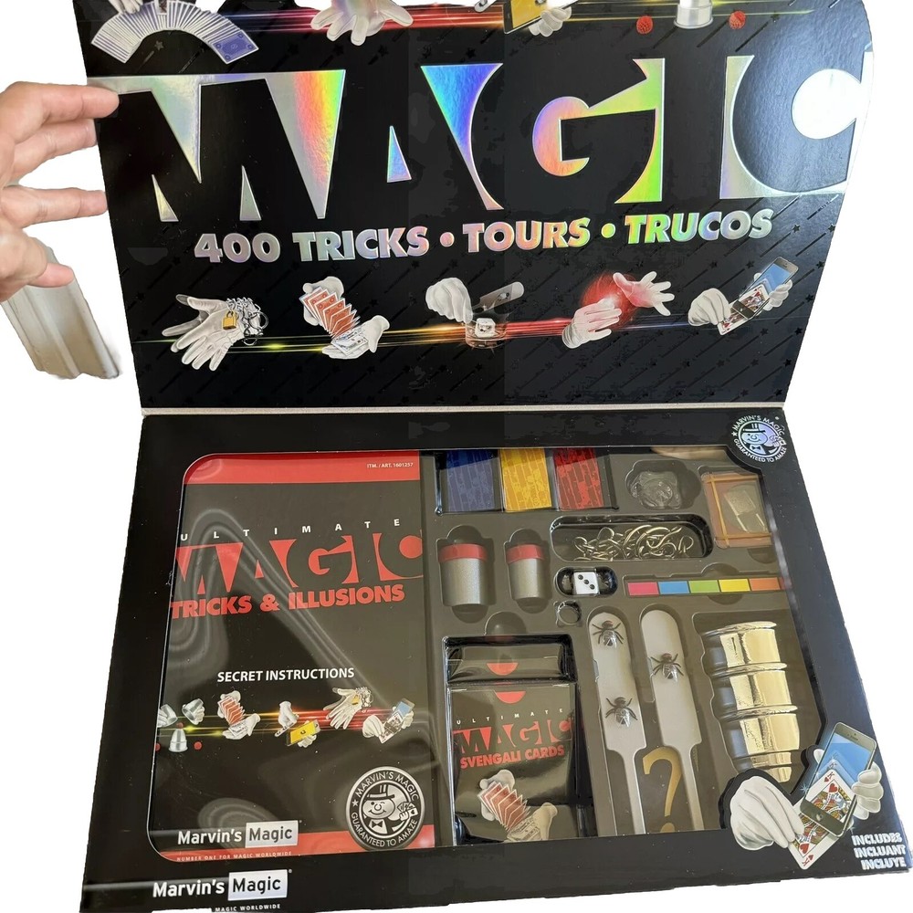 Marvin's Magic Ultimate Magic 400 Tricks & Illusions The Complete Magic Show