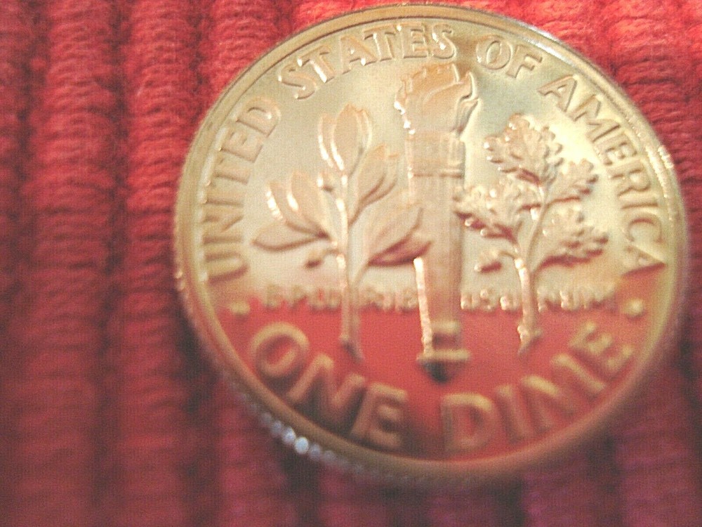 1989 S Roosevelt Gem Proof Dime