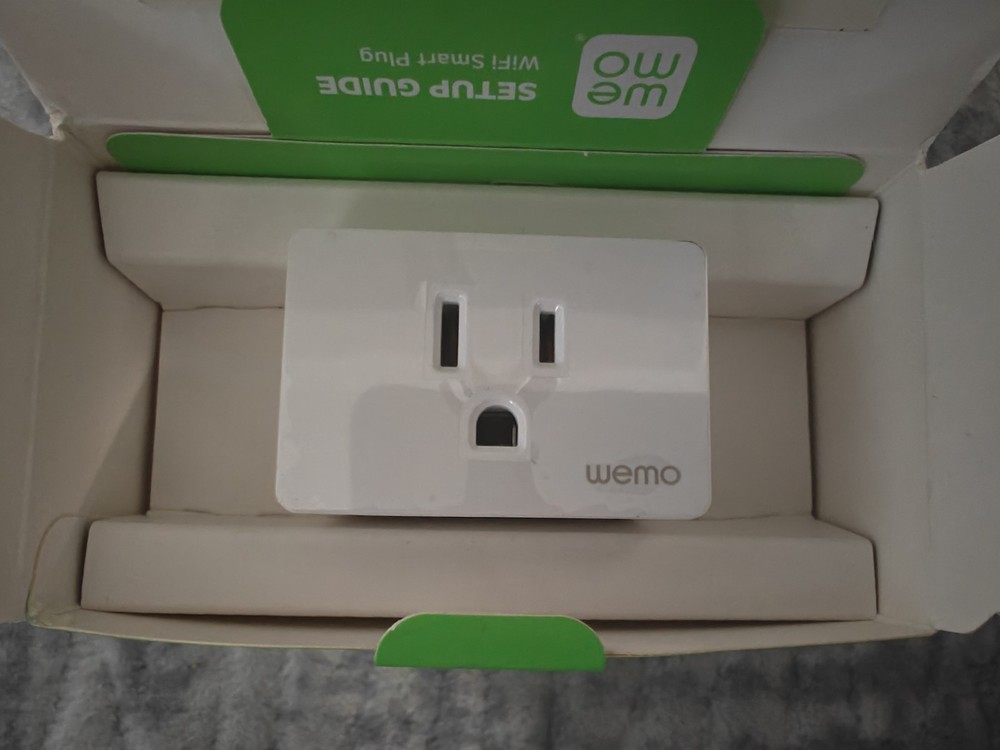 Wemo WiFi Smart Plug: Model WSP080 - White