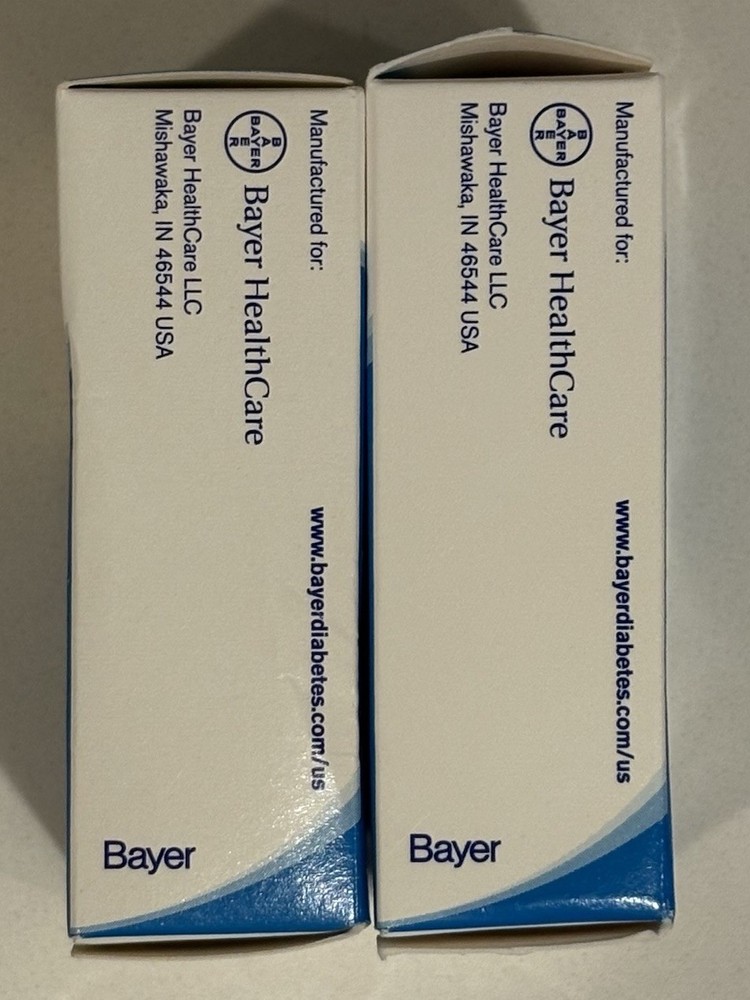 2 Bayer Contour Control Solution Normal 2.5ml use w/Contour Meter & Test Strips
