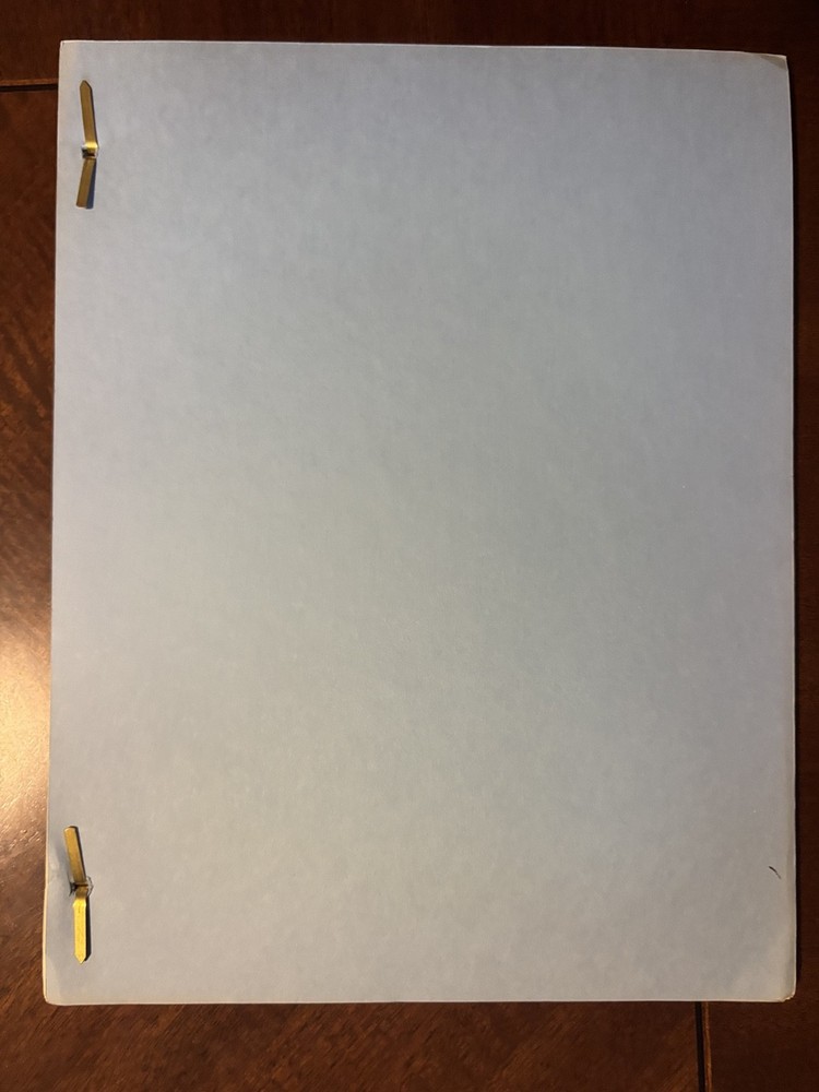 The Andy Griffith Show Original Script "Cyrano Andy"