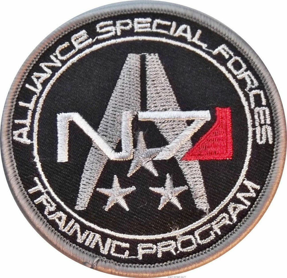 Mass Effect Special Forces 3" Diameter Embroidered Patch