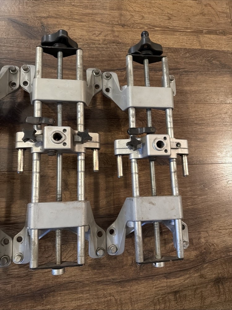 4 Hunter Engineering Wheel Alignment Head Sensor Rim Clamp Adapter Set 13-20"
