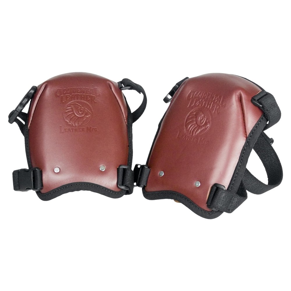Occidental Leather Knee Pads - Durable, Soft & Floor Safe - Quick-Release Fasten