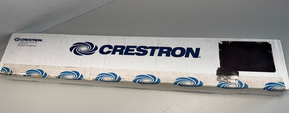 Crestron 6508221 TSW-760/1060-MSMK-B-S MultiSurface Touch Screen Mount Kit Black