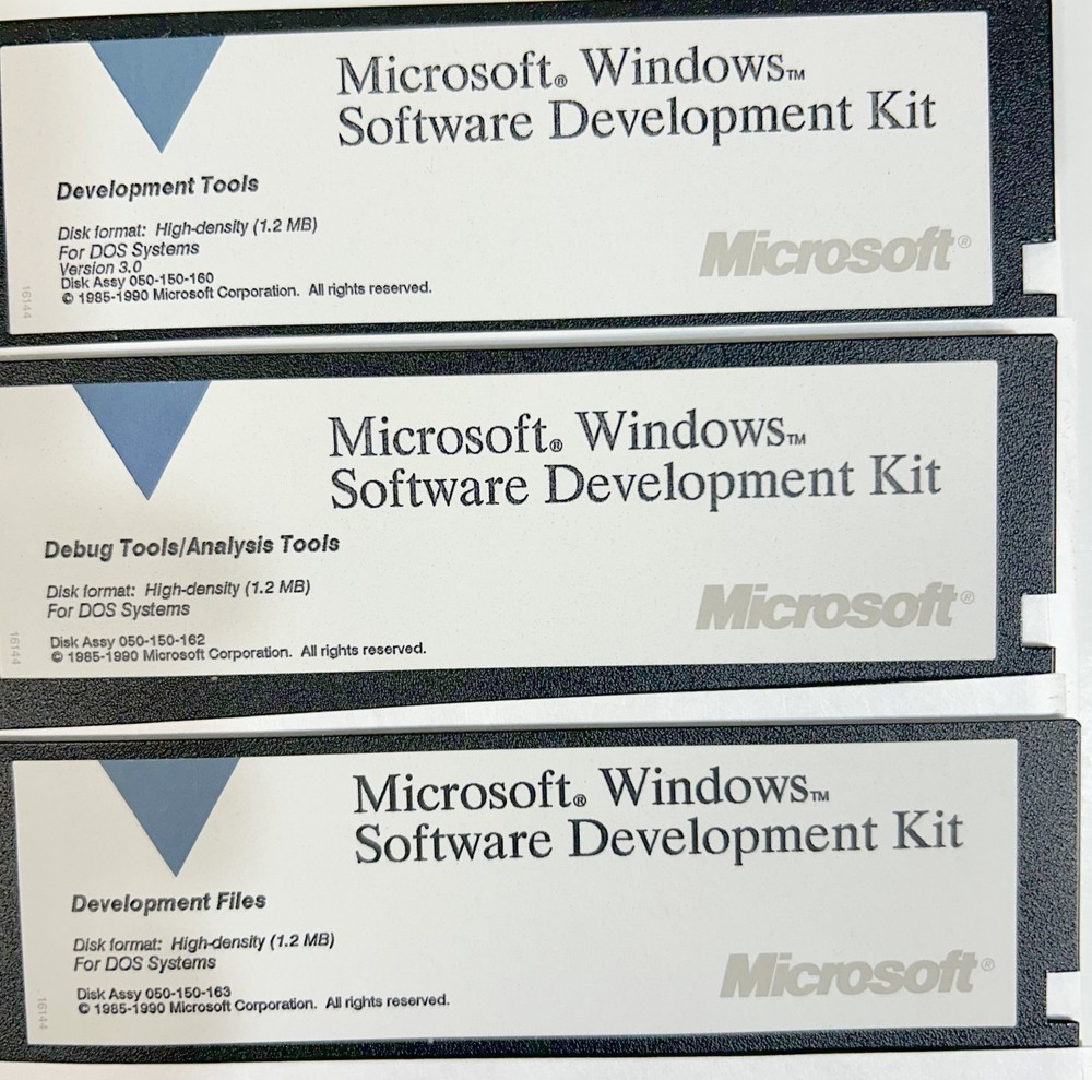 Microsoft Software Development System for Windows 1990