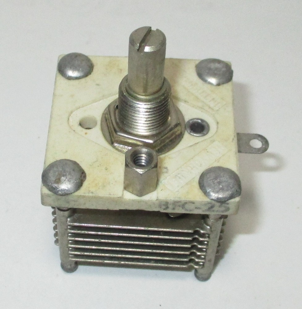 Hammarlund BFC-25 Air Variable Tuning Capacitor 7-29 PF