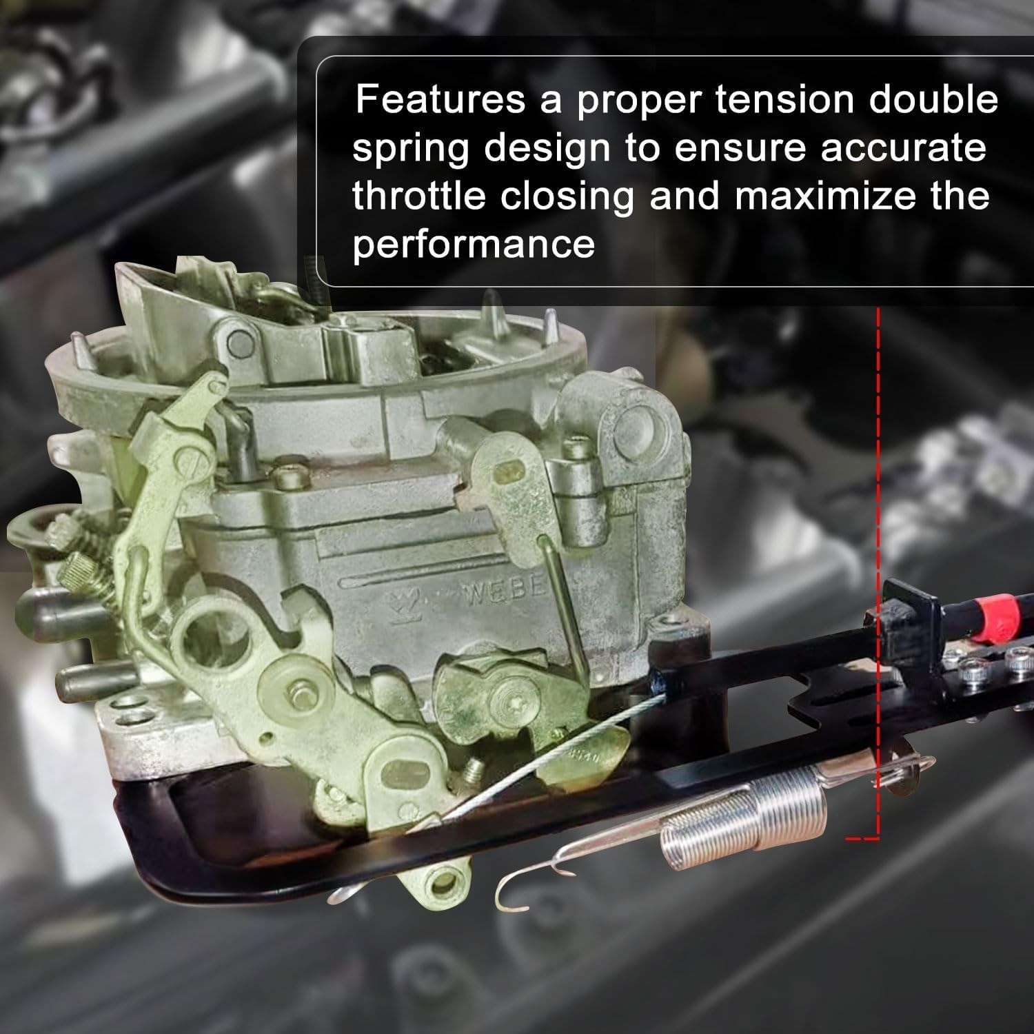 Cable Mount Bracket Kit fit TV Holley Carb Sniper EFI Throttle Edelbrock Fitech