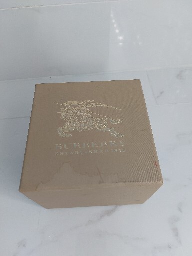 Burberry Watch Case & Presentation Box Only