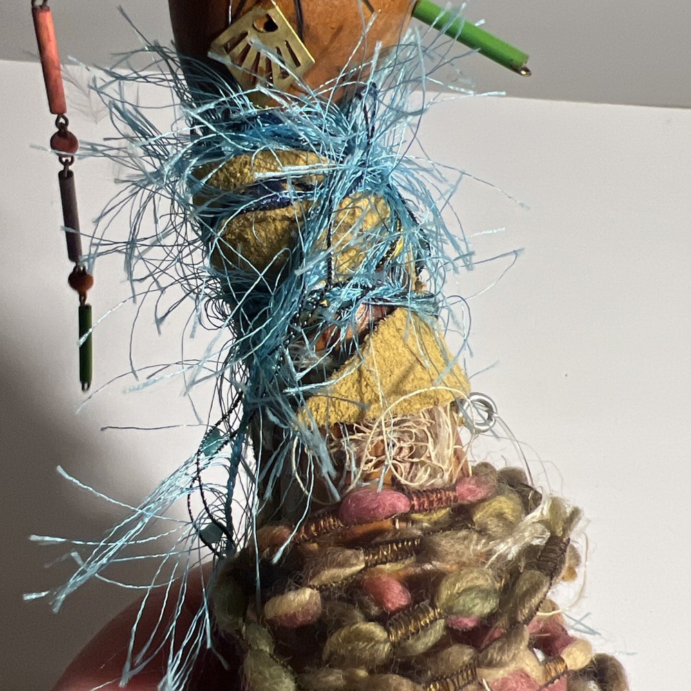 Handcrafted Textiles Gourd *see Description*