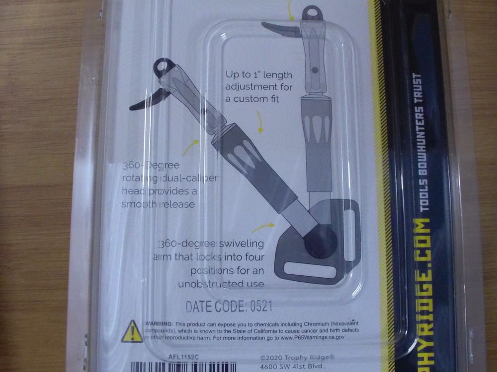 Trophy Ridge 10 RING Index Finger Release AFL1152C