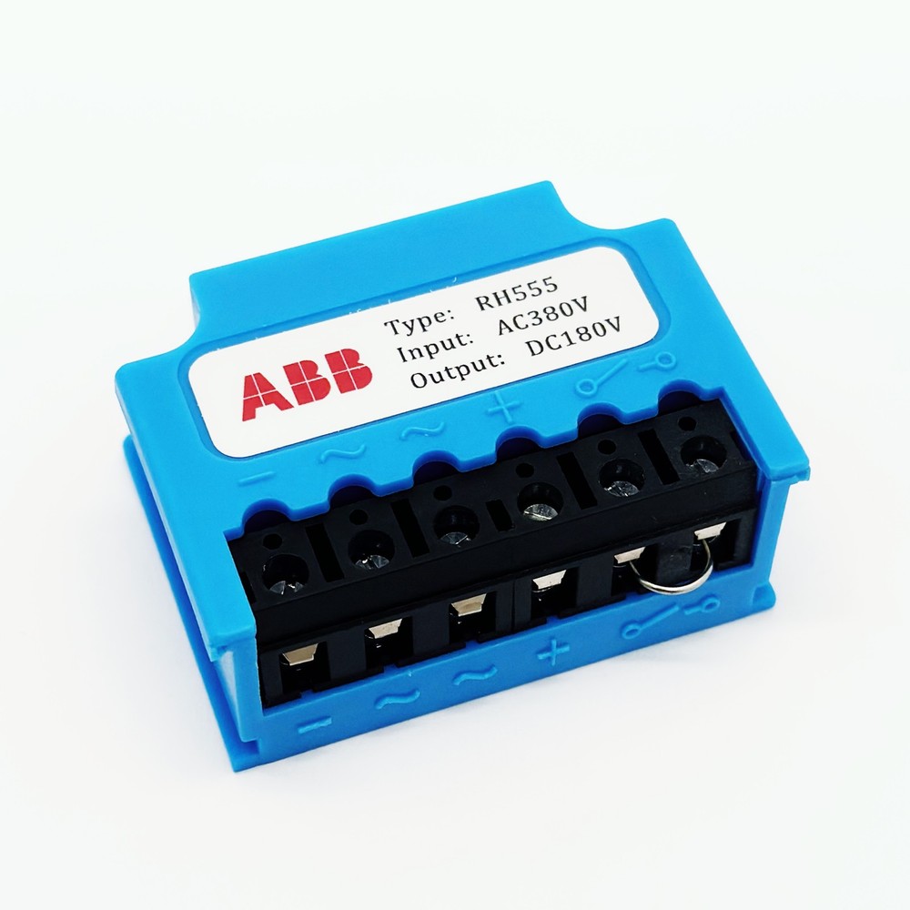 ABB RH555 half-wave rectifier module input 380VAC output 180VDC