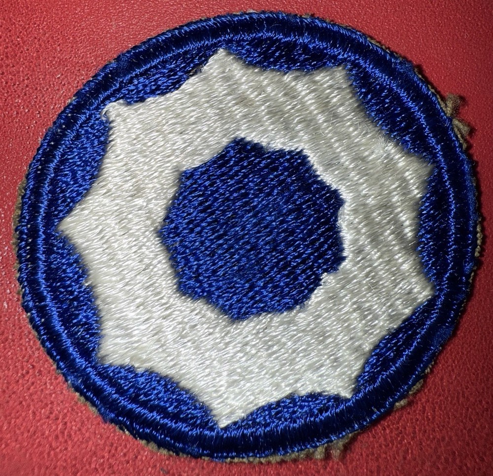 WW2 9th Service Command SSI Patch (AC2/AO)