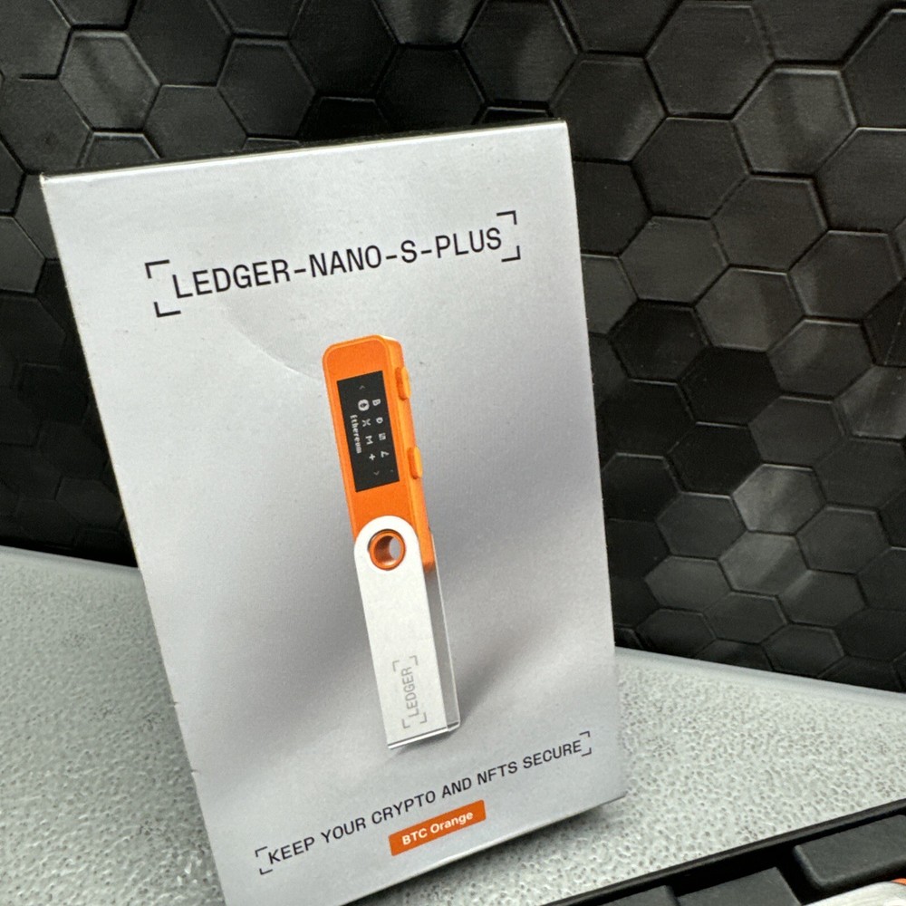 LEDGER NANO S PLUS BTC ORANGE