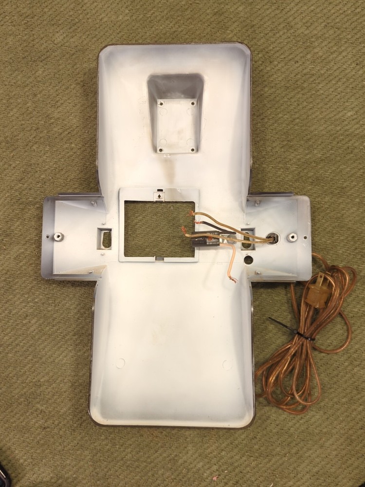 Vintage MICHELOB On Draught Lighted Clock Replacement Back Panel