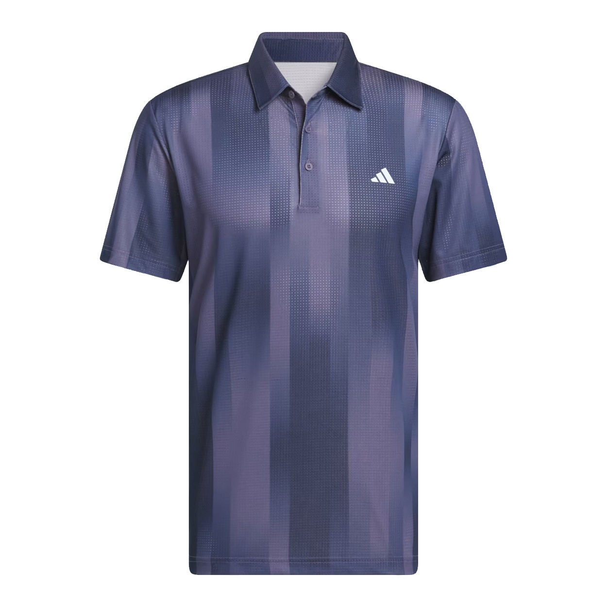 Adidas Golf Men’s Ult365 Mesh Radiant Print Polo Shirt Performance Breathable
