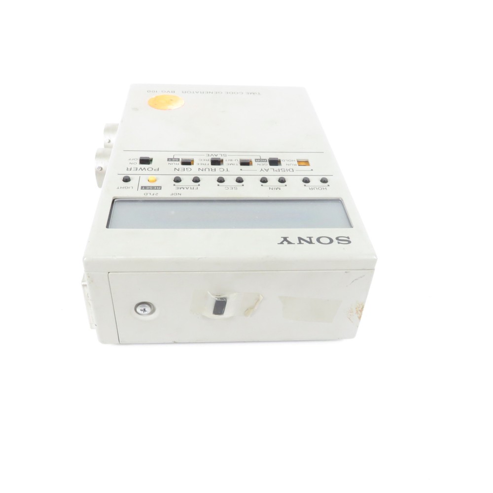 Sony BVG-100 Portable Time Code Generator Professional Broadcast SMPTE EBU