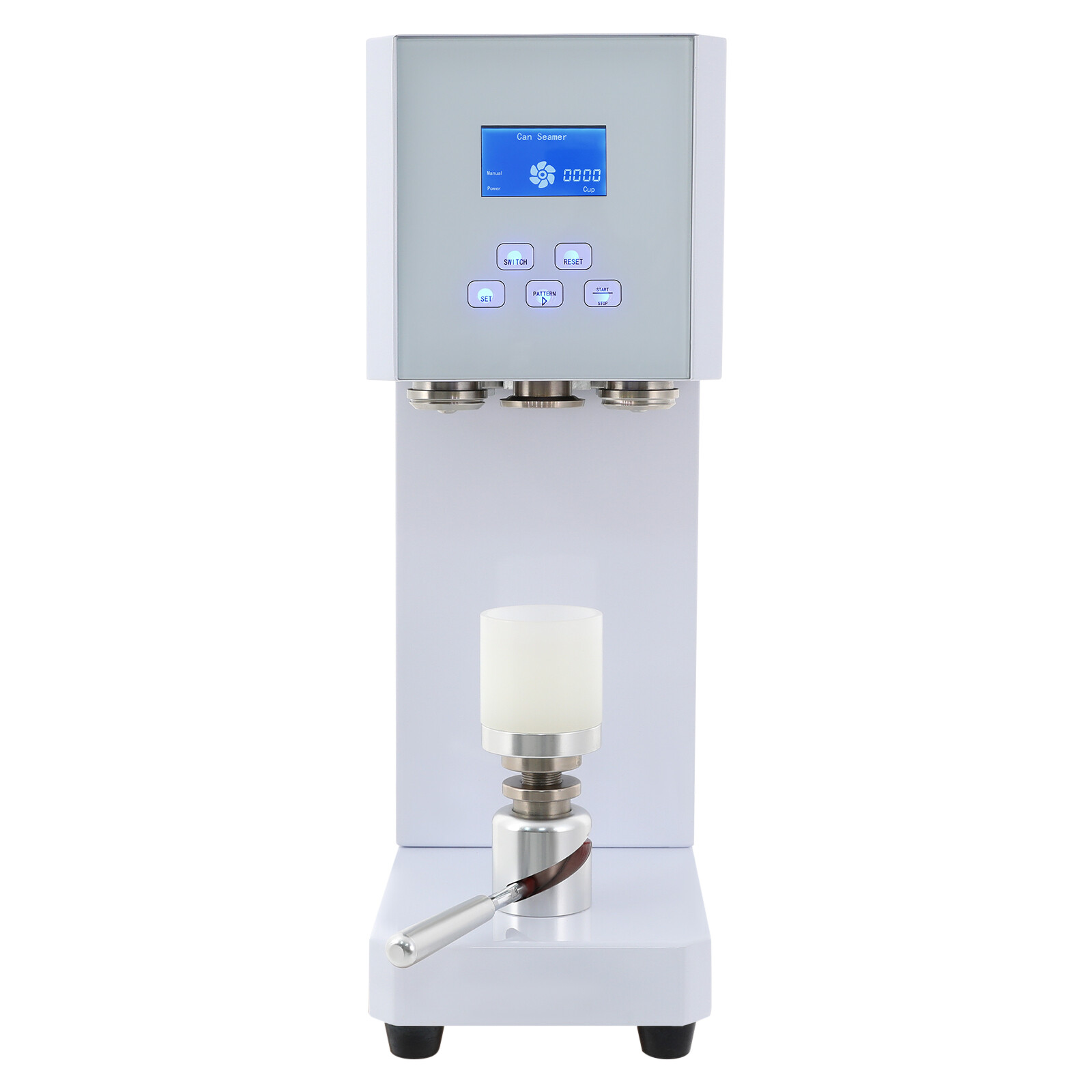 370W Automatic Can Sealing Machine Electric Cup Sealer Machine with Counter 110V