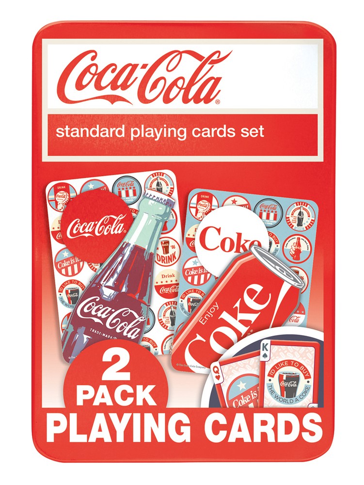 MasterPieces - Coca-Cola Playing Cards 2-Pack