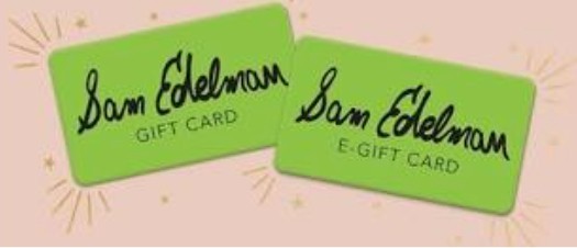 e gift card Sam Edelman