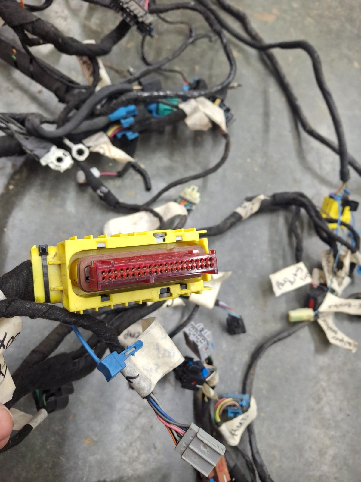 05-13 2005 Corvette C6 Complete Interior Master Wiring Harness 10388038