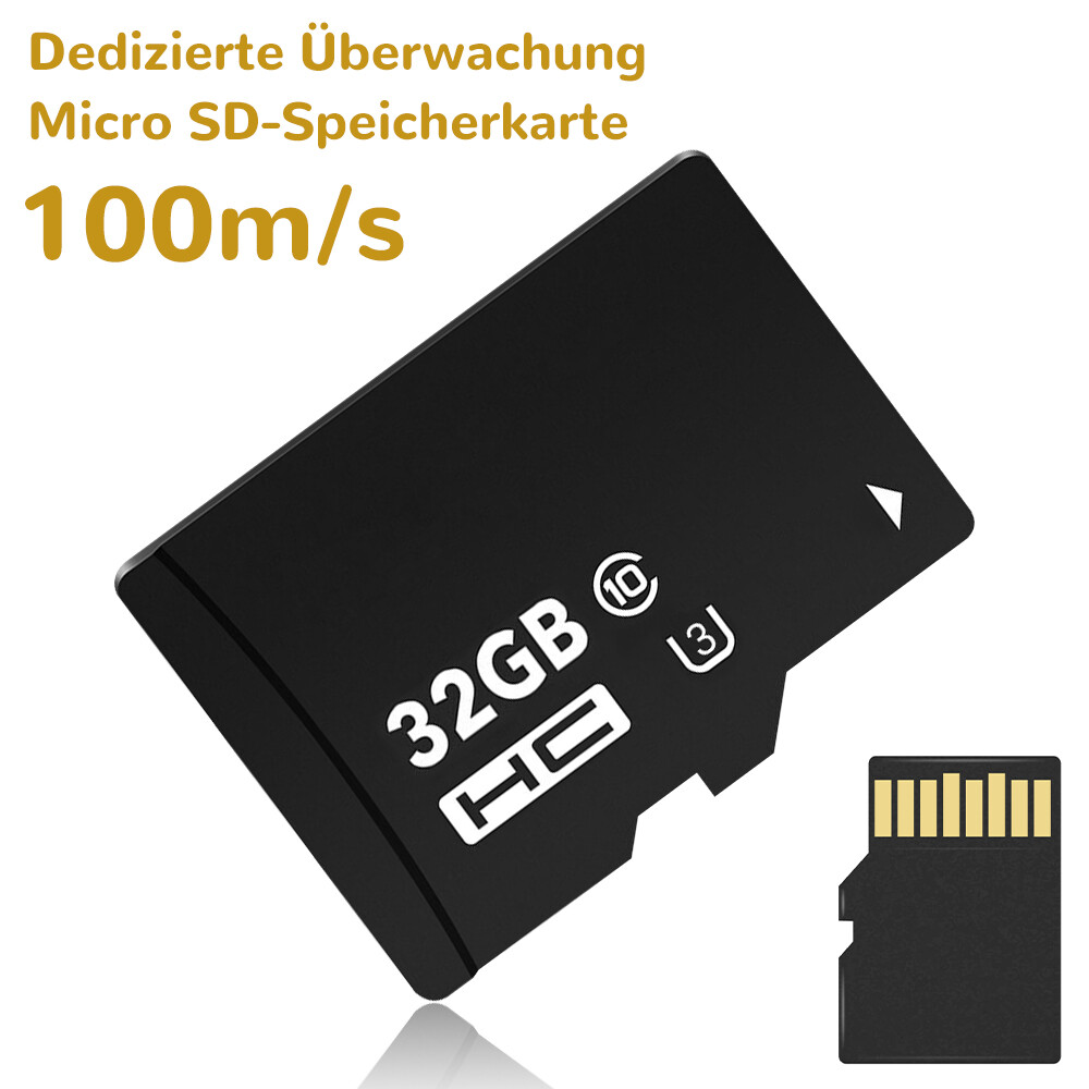 Micro SD Card 32GB Compatible with Security Camera Dash Cam Drone
