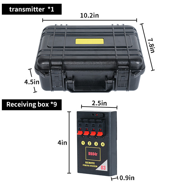 36cues Wireless Fireworks Firing system remote control fire control equipment