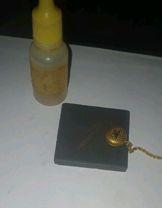 Antique 10 Kt. Yellow Gold and Bohemian Single Garnet Watch Fob