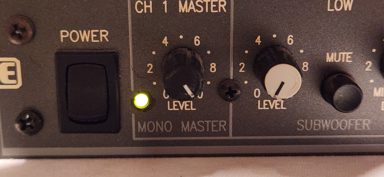 Vintage Rane AC 23 Active Crossover With Power Supply Cord Rack Mountable