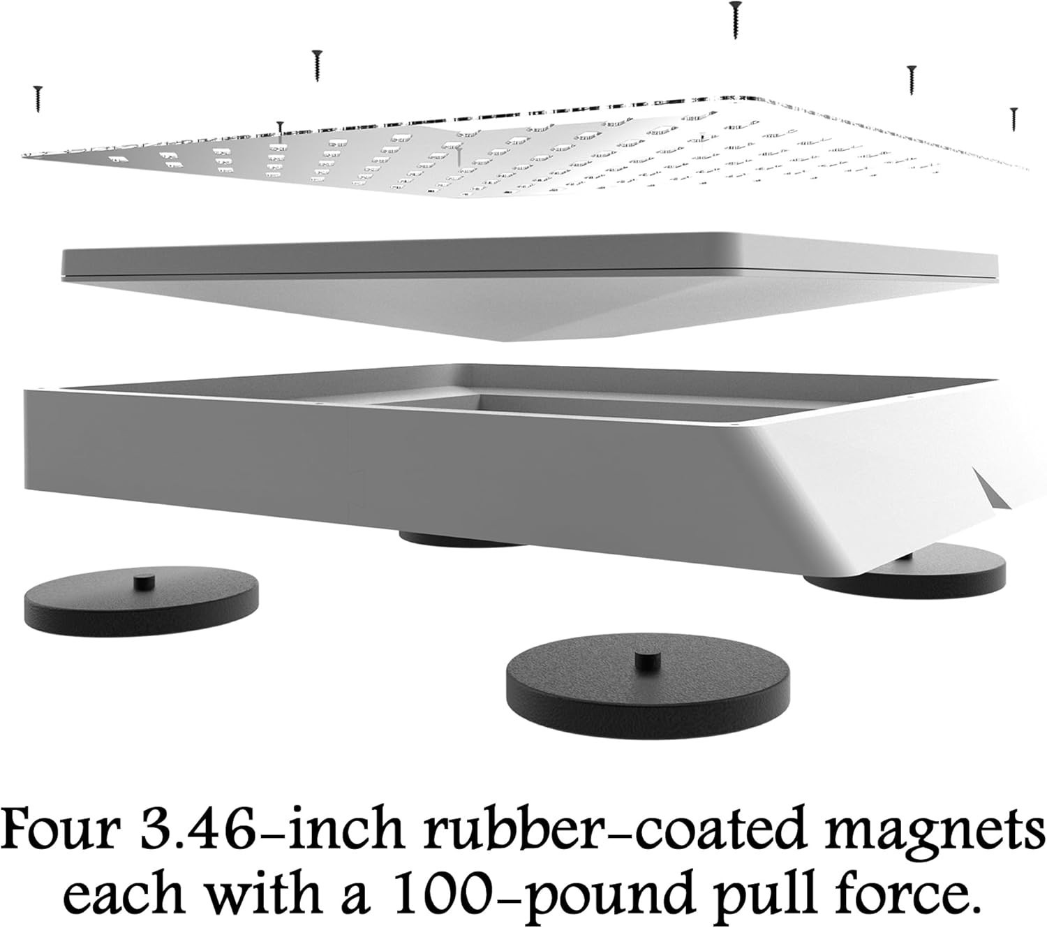 High-Temp Magnetic Mount for Starlink Mini - Instant Installation for RVs & Vans