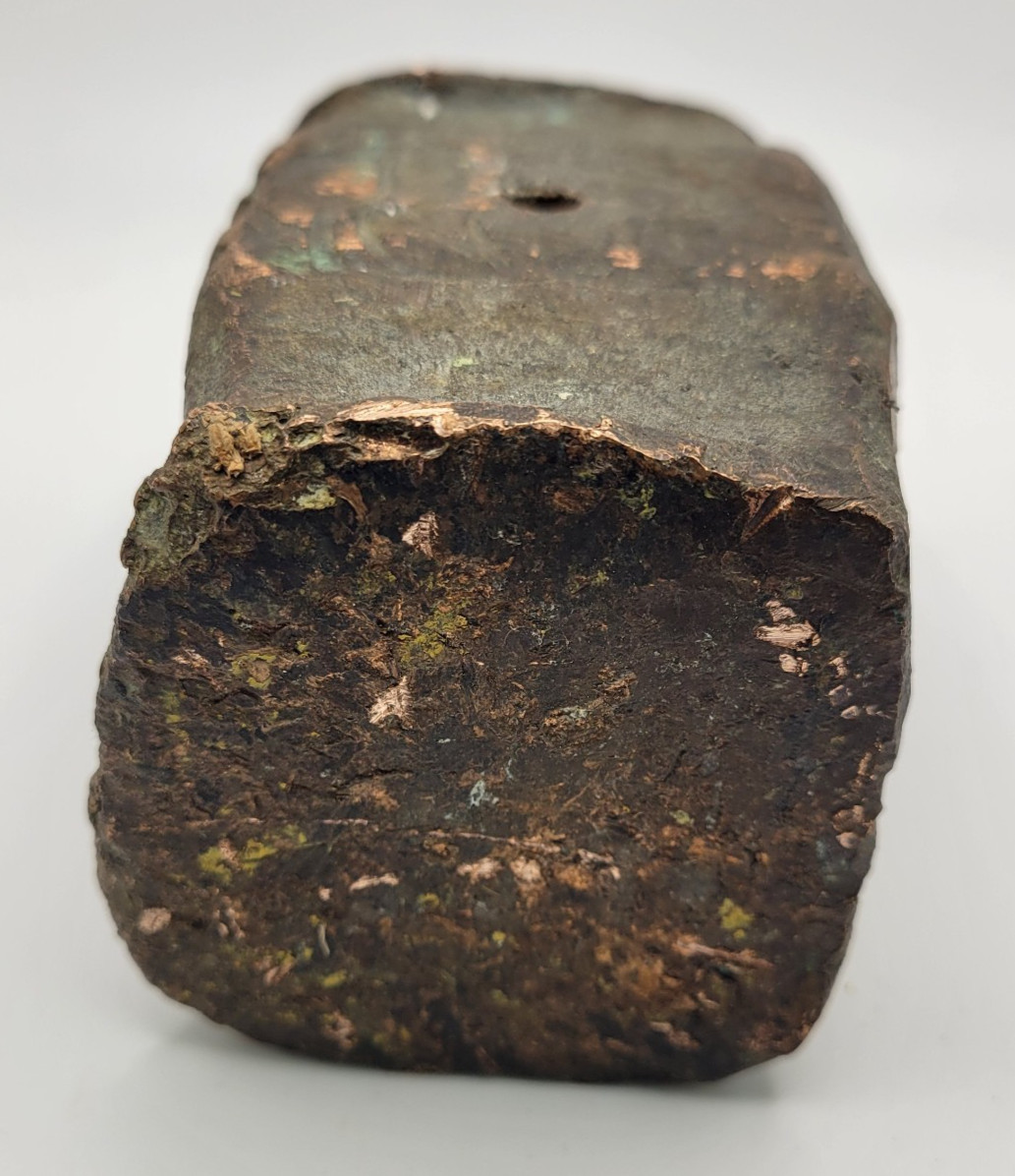 Brass Mallet Hammer 4 Lbs 5 oz Head Only 4" x 2"