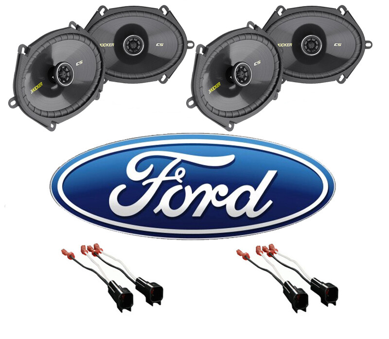 Ford F150 00-12 Standard Cab Truck Kicker (2) Cs684 Factory Speaker Upgrade New