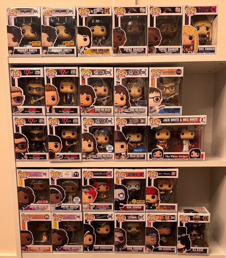 Funko POP! Rocks 75+ Different Musical Artists-Some with Multiple Variants!