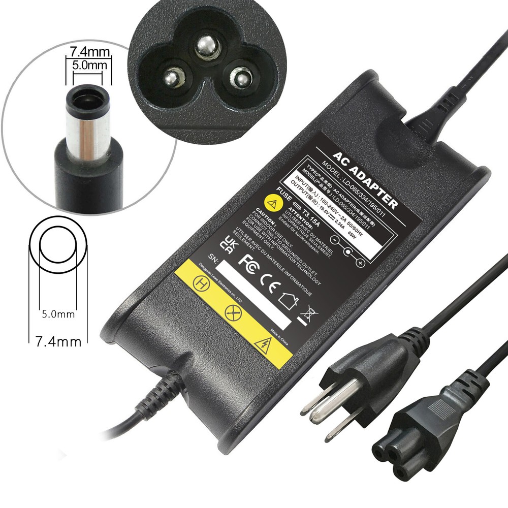 AC Adapter Power Charger For Dell Latitude E5400 E5410 E5430 E5500 E5510 E5530